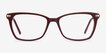 Forward Burgundy Acetate, MetalEyeglass Frames from EyeBuyDirect, Front View