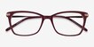 Forward Burgundy Acetate, MetalEyeglass Frames from EyeBuyDirect, Closed View