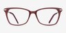 Forward Rose Acetate-metalMontures de lunettes de vue d'EyeBuyDirect, Vue de Face