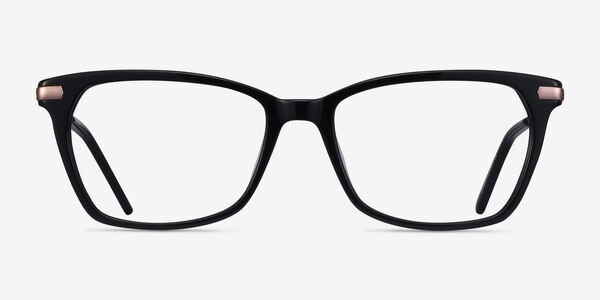Forward Noir Acetate-metal Montures de lunettes de vue