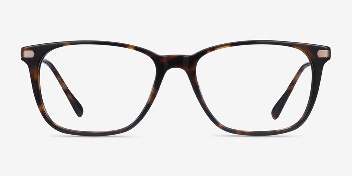 Plaza Tortoise Acetate-metal Eyeglass Frames from EyeBuyDirect