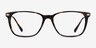 Plaza Écailles Acetate-metalMontures de lunettes de vue d'EyeBuyDirect, Vue de Face