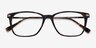 Plaza Écailles Acetate-metalMontures de lunettes de vue d'EyeBuyDirect, Vue Rapprochée