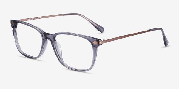 Gray Plaza -  Acetate-metal Eyeglasses