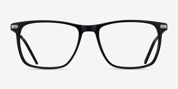Envision Noir Acetate-metal Montures de lunettes de vue