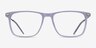 Envision Purple Acetate-metalEyeglass Frames from EyeBuyDirect, Front View