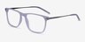 Envision Purple Acetate-metalEyeglass Frames from EyeBuyDirect, Angle View