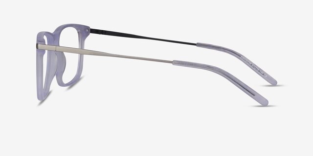 Envision Purple Acetate-metalEyeglass Frames from EyeBuyDirect, Side View