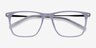 Envision Purple Acetate-metalEyeglass Frames from EyeBuyDirect, Closed View