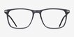 Envision Gray Acetate, MetalEyeglass Frames from EyeBuyDirect, Front View