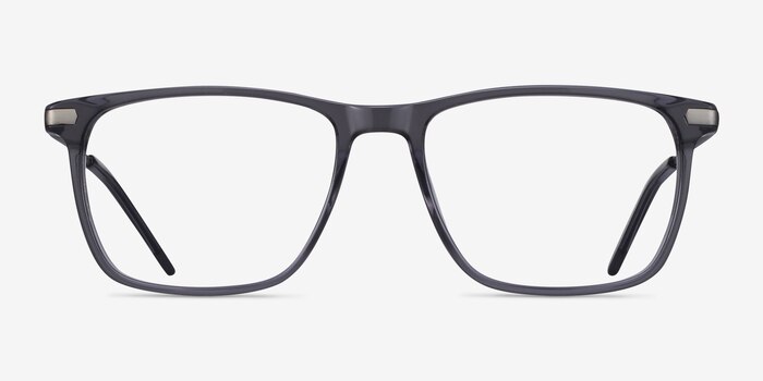 Envision Gray Acetate-metal Eyeglass Frames from EyeBuyDirect