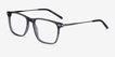 Envision Gray Acetate, MetalEyeglass Frames from EyeBuyDirect, Angle View
