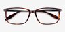 Hayday Tortoise Acetate-metalEyeglass Frames from EyeBuyDirect, Closed View