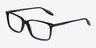 Hayday Noir Acetate-metalMontures de lunettes de vue d'EyeBuyDirect, Vue d'Angle