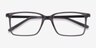 Haptic Gray Acetate-metalEyeglass Frames from EyeBuyDirect, Closed View