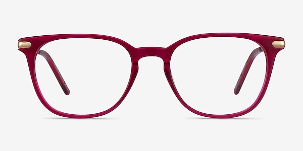 Therefore Raspberry Acetate-metal Eyeglass Frames