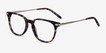 Therefore Floral Acetate, MetalEyeglass Frames from EyeBuyDirect, Angle View