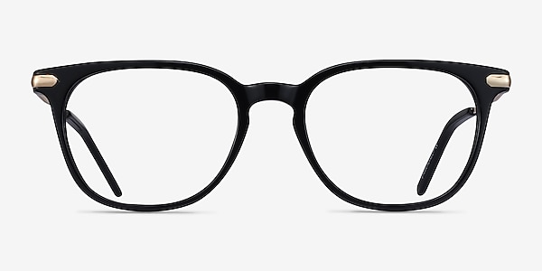 Therefore Black Acetate-metal Eyeglass Frames