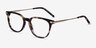 Therefore Écailles Acetate-metalMontures de lunettes de vue d'EyeBuyDirect, Vue d'Angle