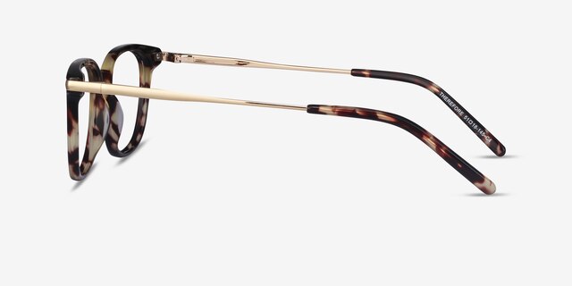 Therefore Écailles Acetate-metalMontures de lunettes de vue d'EyeBuyDirect, Vue de Côté
