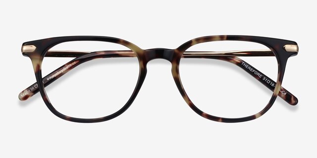 Therefore Écailles Acetate-metalMontures de lunettes de vue d'EyeBuyDirect, Vue Rapprochée