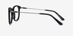 Ratio Black Acetate, MetalEyeglass Frames from EyeBuyDirect, Side View
