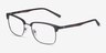 Osten Tortoise Plastic-metalEyeglass Frames from EyeBuyDirect, Angle View
