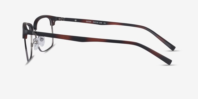 Osten Tortoise Plastic-metalEyeglass Frames from EyeBuyDirect, Side View