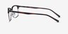 Osten Tortoise Plastic-metalEyeglass Frames from EyeBuyDirect, Side View