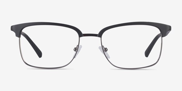 Osten Black Plastic-metal Eyeglass Frames
