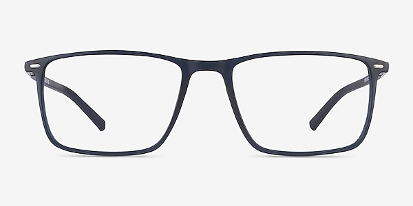 Simon Navy Plastic-metal Eyeglass Frames
