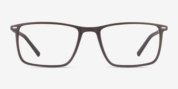 Simon Coffee Plastic-metal Eyeglass Frames