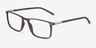Simon Coffee Plastic-metalEyeglass Frames from EyeBuyDirect, Angle View