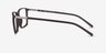 Simon Coffee Plastic-metalEyeglass Frames from EyeBuyDirect, Side View