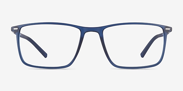 Simon Blue Plastic-metal Eyeglass Frames