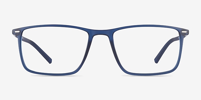 Simon Blue Plastic-metal Eyeglass Frames from EyeBuyDirect