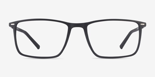 Simon Noir Plastic-metal Montures de lunettes de vue