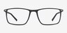 Simon Black Plastic-metalEyeglass Frames from EyeBuyDirect, Front View