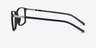 Simon Black Plastic-metalEyeglass Frames from EyeBuyDirect, Side View