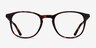 Toulouse Tortoise Acetate-metalEyeglass Frames from EyeBuyDirect, Front View