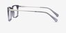 Nox Gray Acetate-metalEyeglass Frames from EyeBuyDirect, Side View