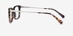 Nox Tortoise Acetate, MetalEyeglass Frames from EyeBuyDirect, Side View