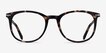 Ninah Tortoise Acetate, MetalEyeglass Frames from EyeBuyDirect, Front View