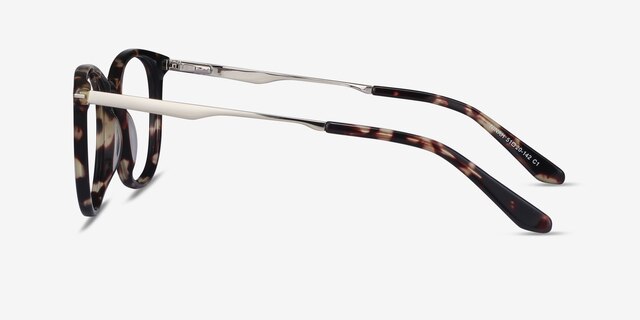 Ninah Tortoise Acetate-metalEyeglass Frames from EyeBuyDirect, Side View