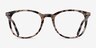 Ninah Ivory Tortoise Acetate-metalEyeglass Frames from EyeBuyDirect, Front View