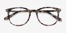 Ninah Ivory Tortoise Acetate-metalEyeglass Frames from EyeBuyDirect, Closed View