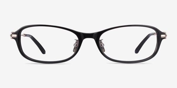 Lise Noir Acétate Montures de lunettes de vue
