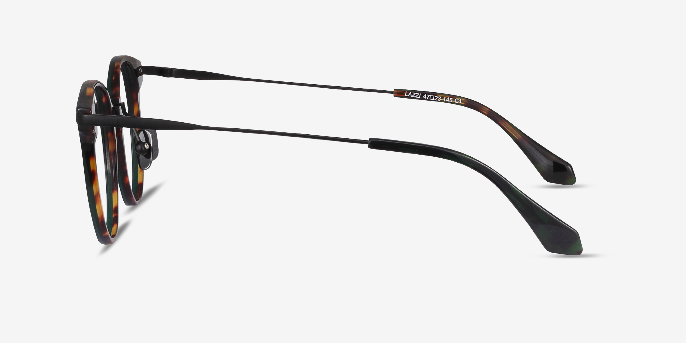 Lazzi Round Green Tortoise Full Rim Eyeglasses Eyebuydirect