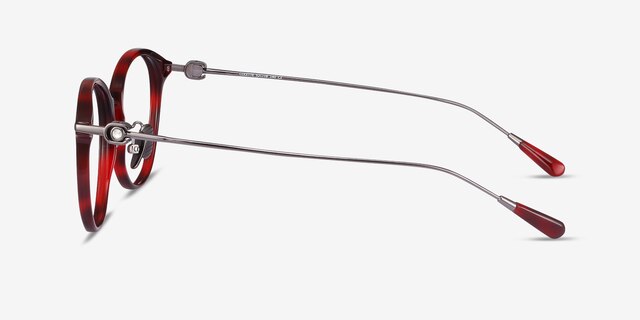 Colette Red Tortoise AcetateEyeglass Frames from EyeBuyDirect, Side View