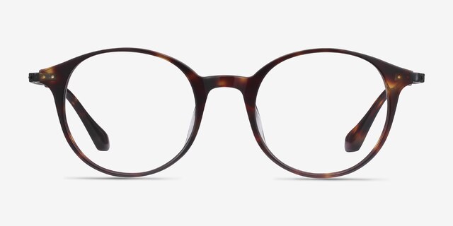 Jude Tortoise AcetateEyeglass Frames from EyeBuyDirect, Front View